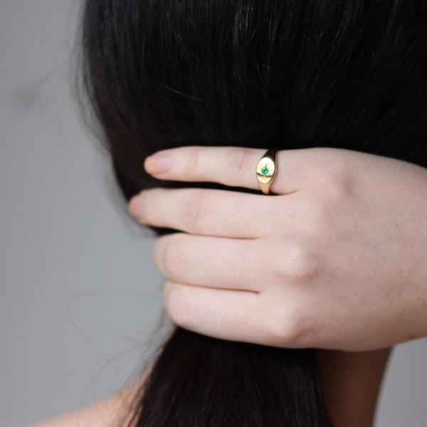 Tarin Thomas Nara Emerald Ring Tarin Thomas Nara Emerald Ring