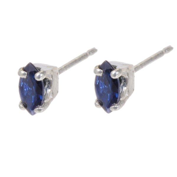 Tarin Thomas Reagan Earrings - Sapphire