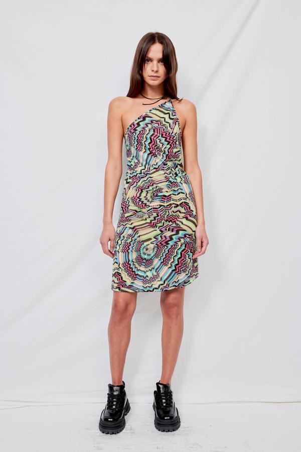 Assembly Psychedelic One Strap Dress Assembly Psychedelic One Strap Dress