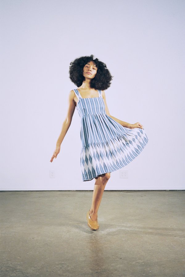 Maria Stanley DAHLIA DRESS - indigo Maria Stanley DAHLIA DRESS - indigo