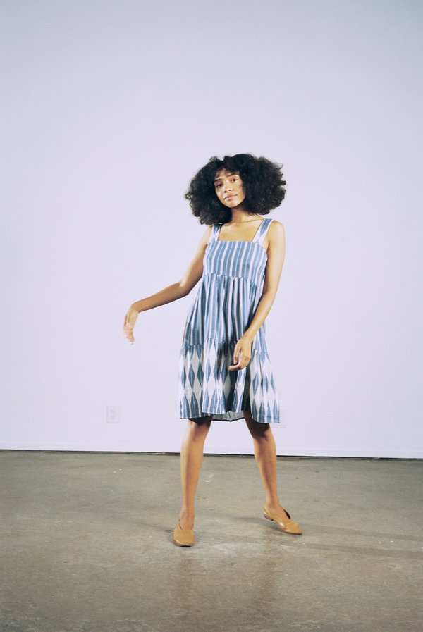 Maria Stanley DAHLIA DRESS - indigo Maria Stanley DAHLIA DRESS - indigo