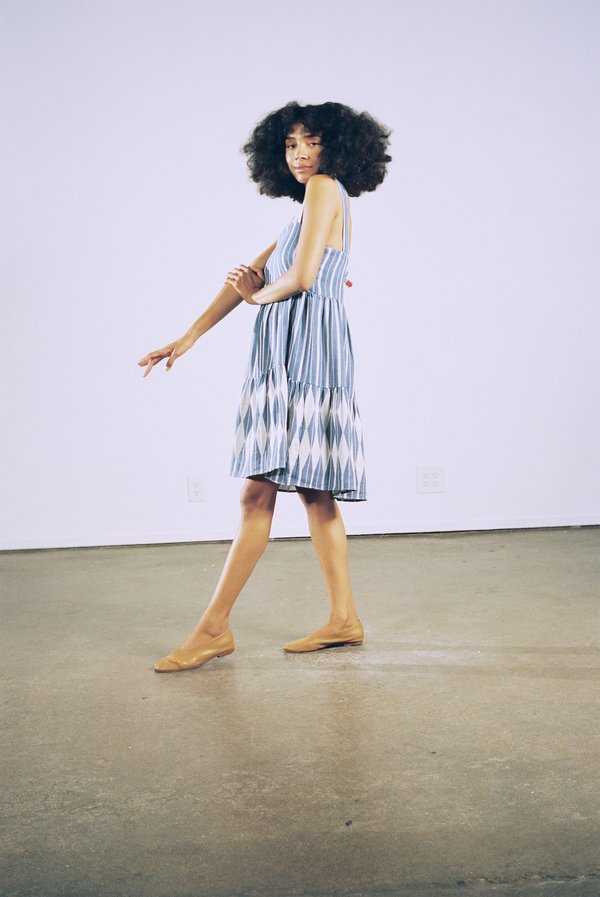 Maria Stanley DAHLIA DRESS - indigo Maria Stanley DAHLIA DRESS - indigo