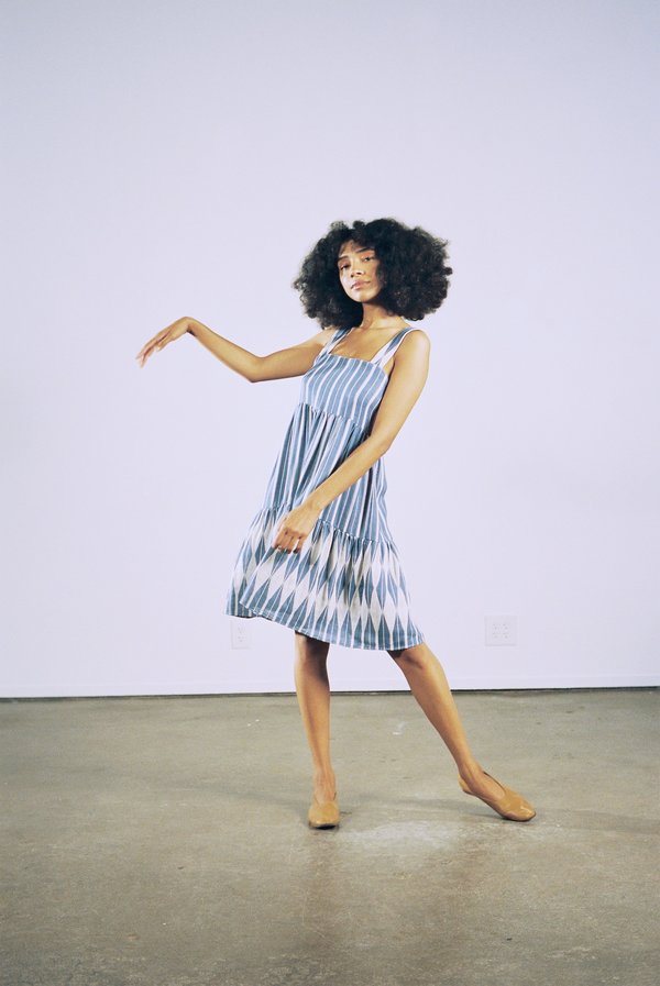 Maria Stanley DAHLIA DRESS - indigo Maria Stanley DAHLIA DRESS - indigo