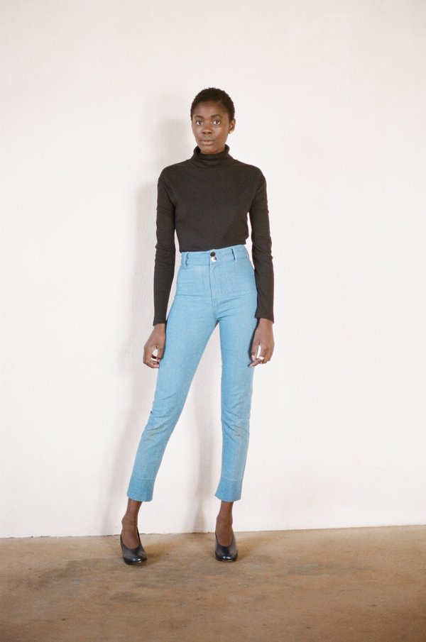 Maria Stanley SKINNY LUNA PANT - noir Maria Stanley SKINNY LUNA PANT - noir