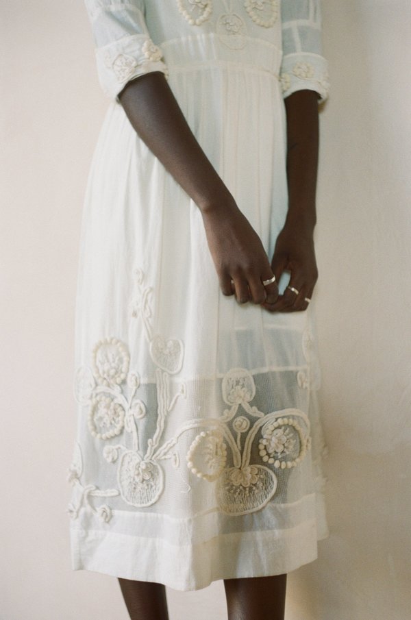 Maria Stanley SYDNEY DRESS - coconut Maria Stanley SYDNEY DRESS - coconut