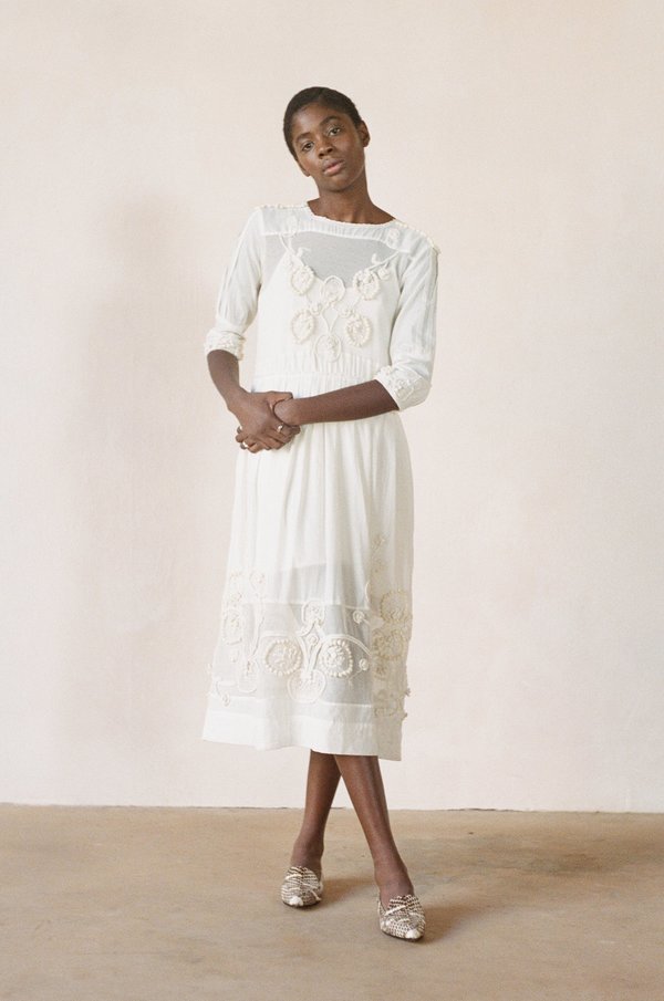 Maria Stanley SYDNEY DRESS - coconut Maria Stanley SYDNEY DRESS - coconut