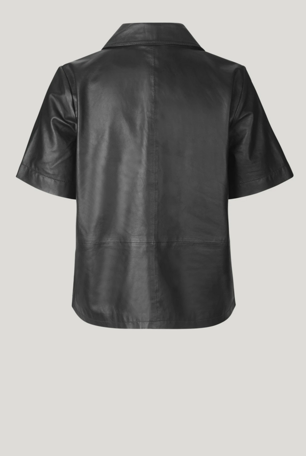 Just Female Laurene Leather Blouse Just Female Laurene Leather Blouse