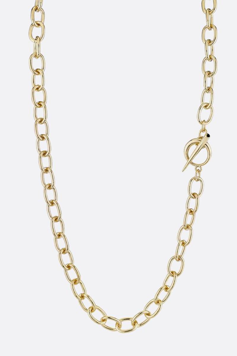 【Gabriela Artigas】Chain Choker with Tusk Clasp Gabriela Artigas Rectangular 18 Chain Choker with Tusk Clasp