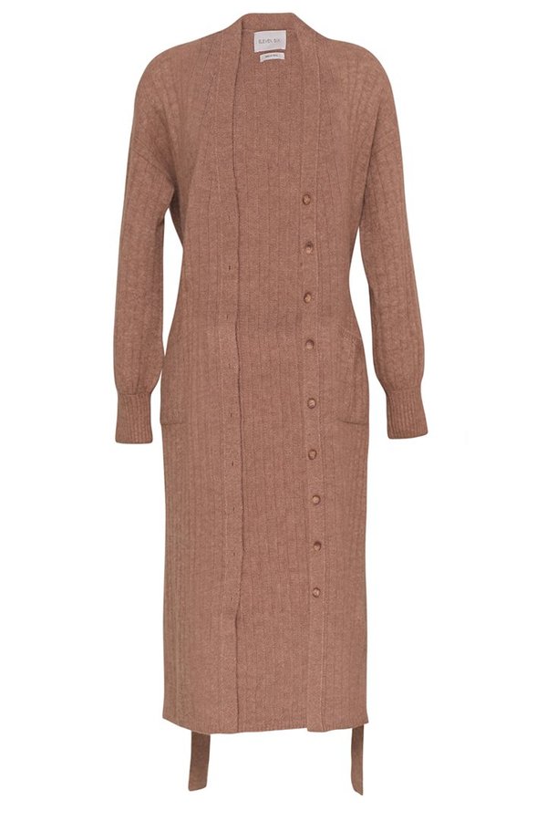 Eleven Six Erica Cardi Dress - Camel Eleven Six Erica Cardi Dress - Camel
