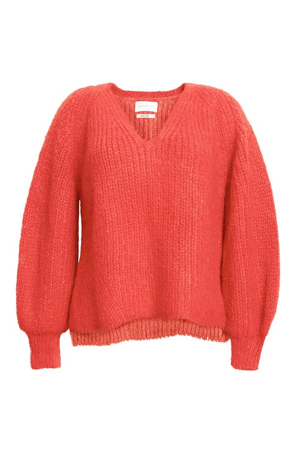 Eleven Six Tess Sweater - Hot Coral Eleven Six Tess Sweater - Hot Coral