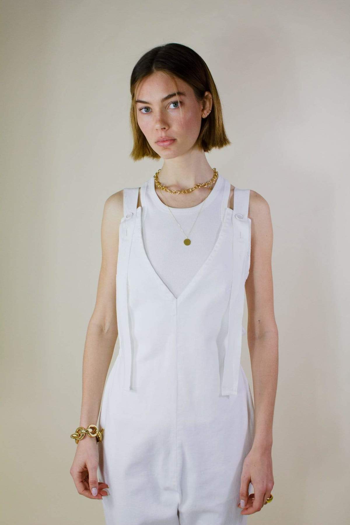 AVN Jumpsuit - White - Image 4 of 5