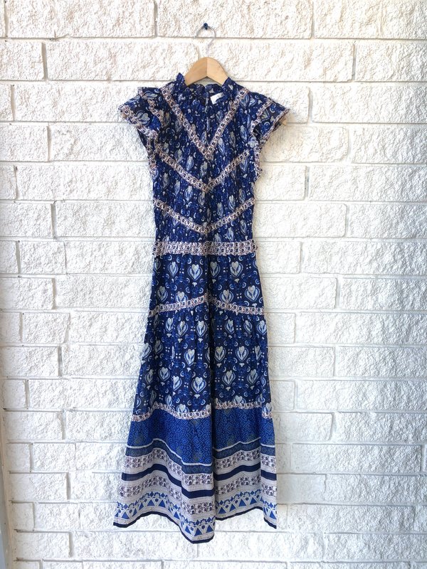 knee length dresses for ladies Betty Dress in Brigitte Bloom main image 0