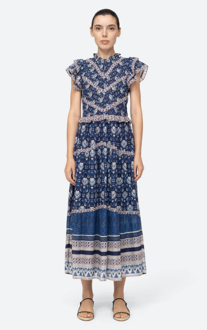 knee length dresses for ladies Brigitte Midi Gown