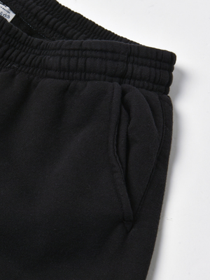 Sporty & Rich Classic Logo Sweatpant - Black/White Sporty & Rich Classic Logo Sweatpant - Black/White