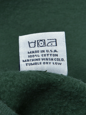 Sporty & Rich Health, Wellness Crewneck - Forest Green/White Sporty & Rich Health, Wellness Crewneck - Forest Green/White