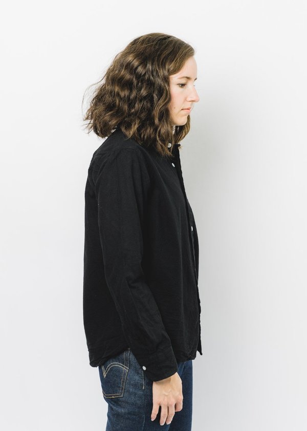 GITMAN BROS VINTAGE sisters ボタンダウンシャツ GITMAN VINTAGE SISTERS FLANNEL SHIRT - BLACK | Garmentory