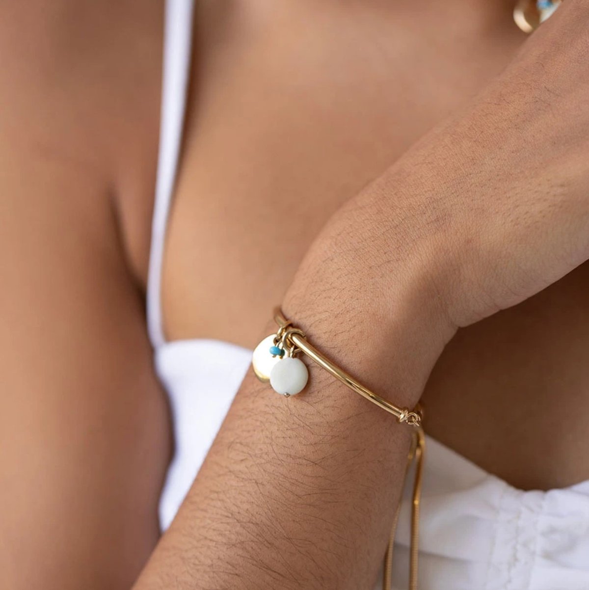 Soko Amani Charm Bracelet Gold Garmentory