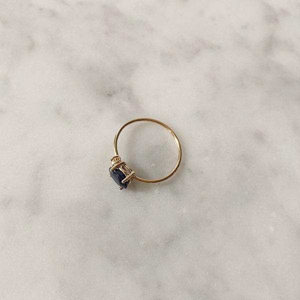 Tarin Thomas Royal Blue Ring - Gold/Blue Shapphire Tarin Thomas Royal Blue Ring - Gold/Blue Shapphire