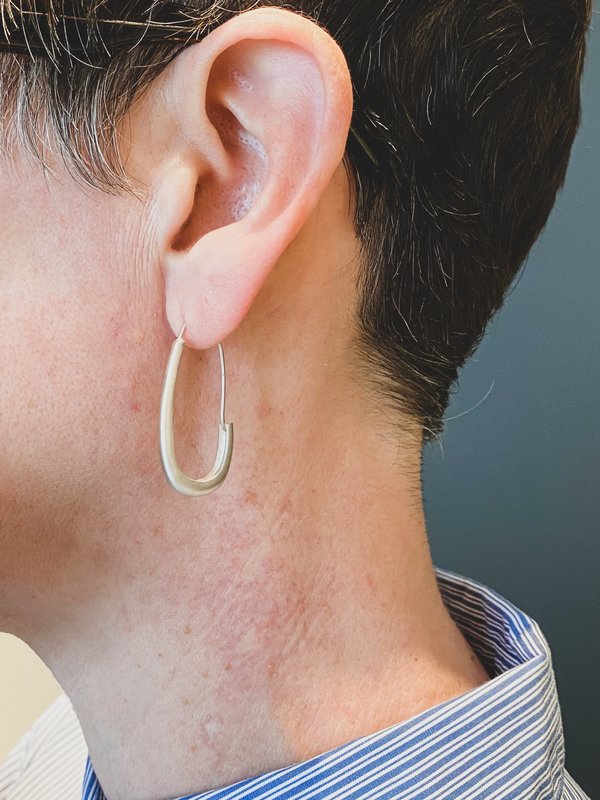 Silver Katachi Earrings Silver Katachi Earrings