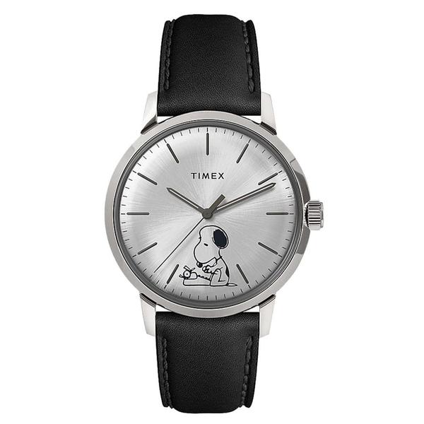Marlin Automatic x Peanuts 70th Anniversary 40mm Leather Strap Watch Marlin Automatic x Peanuts 70th Anniversary 40mm Leather Strap Watch