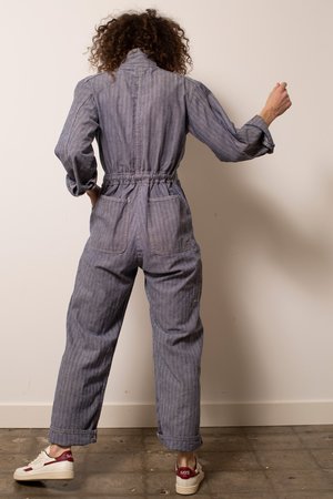 Vintage Herringbone Stripe Coveralls Vintage Herringbone Stripe Coveralls