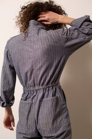 Vintage Herringbone Stripe Coveralls Vintage Herringbone Stripe Coveralls
