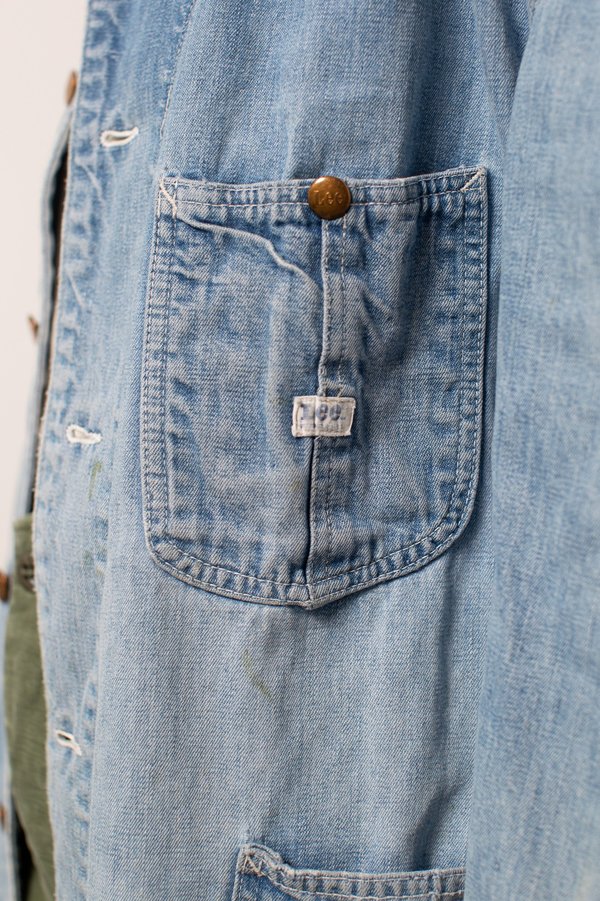 Vintage Lee Denim Chore Coat - Blue Vintage Lee Denim Chore Coat - Blue