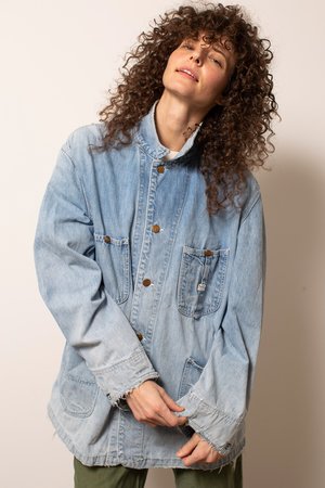 Vintage Lee Denim Chore Coat - Blue Vintage Lee Denim Chore Coat - Blue