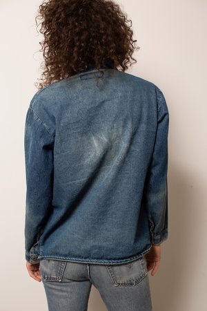 Vintage Stonecutter Denim Chore Coat - Blue Vintage Stonecutter Denim Chore Coat - Blue