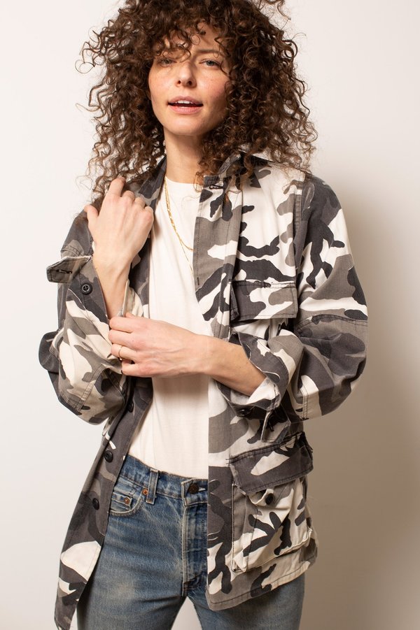 Vintage Military #5 Jacket - Camo Vintage Military #5 Jacket - Camo