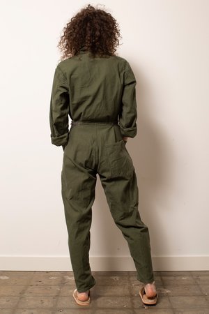 Vintage Military #27 Flight Suit - Green Vintage Military #27 Flight Suit - Green