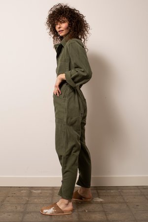Vintage Military #30 Flight Suit - Green Vintage Military #30 Flight Suit - Green