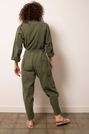 Vintage Military #30 Flight Suit - Green Vintage Military #30 Flight Suit - Green