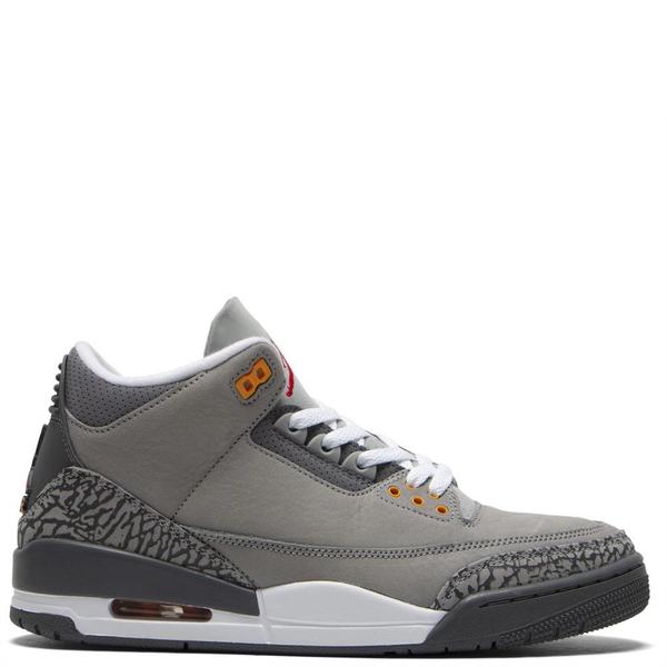 Jordan 3 Retro Silver / Sport Red Jordan 3 Retro Silver / Sport Red