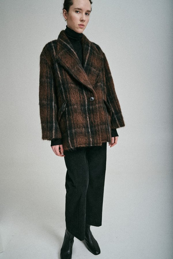 Big Lapel Short Coat Big Lapel Short Coat