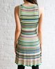 [Pre-loved] Milly Striped Knit Fit & Flare Dress - Multicolor - Thumbnail 3