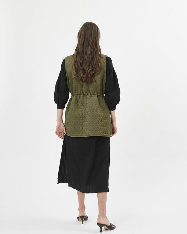 Minimum Almas Waistcoat - Deep Forest Minimum Almas Waistcoat - Deep Forest