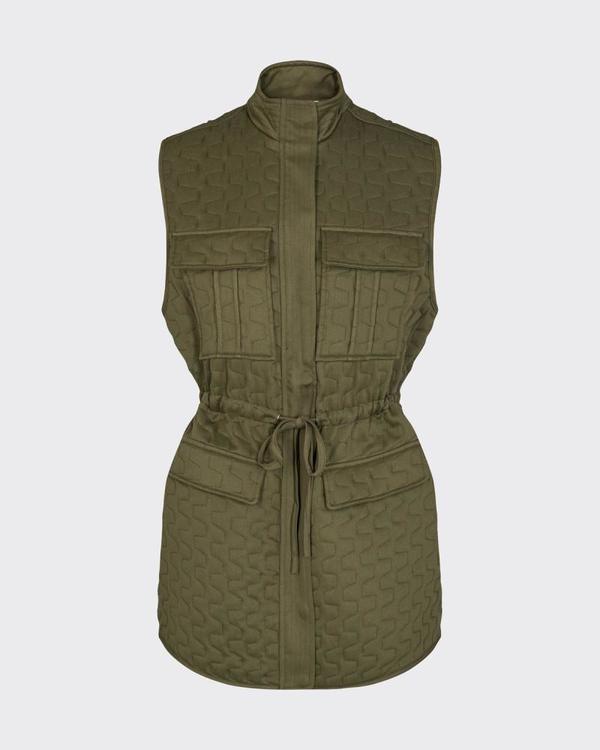 Minimum Almas Waistcoat - Deep Forest Minimum Almas Waistcoat - Deep Forest