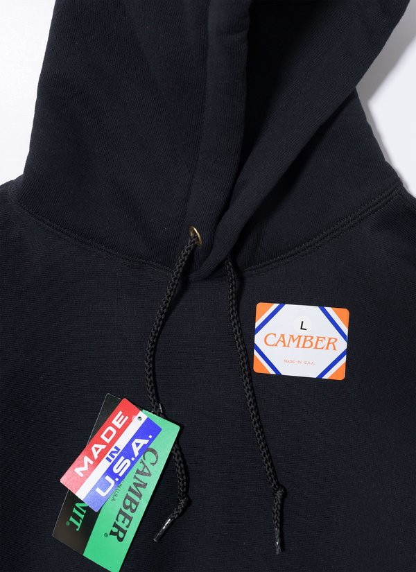 nakamuraya CAMBER Heavy Weight/12oz Hoodie - Black nakamuraya CAMBER Heavy Weight/12oz Hoodie - Black