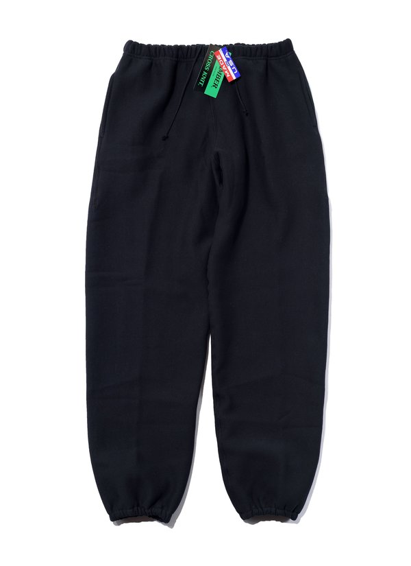 nakamuraya CAMBER Heavy Weight/12oz Sweat Pants - Black nakamuraya CAMBER Heavy Weight/12oz Sweat Pants - Black