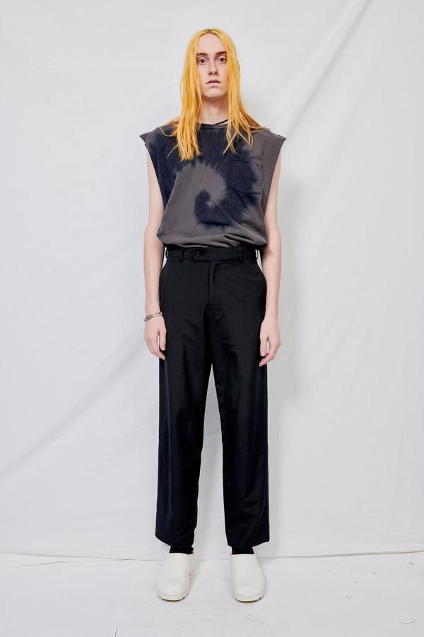 Assembly Suiting Flatfront Pant - Black Assembly Suiting Flatfront Pant - Black