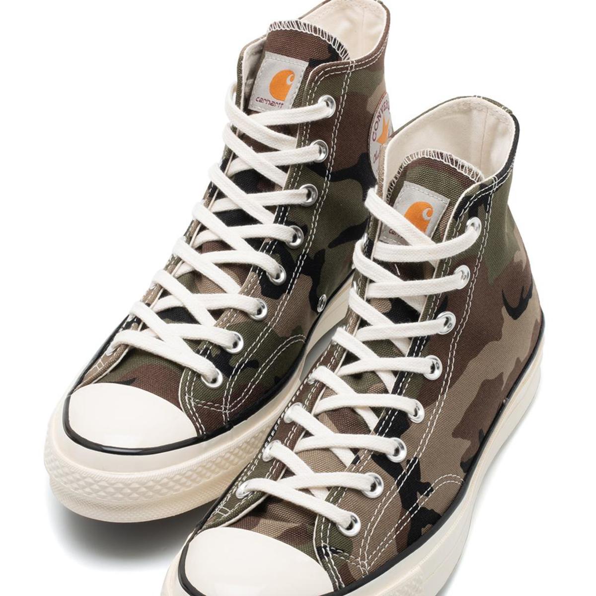 Converse x Carhartt WIP Chuck 70 Hi / Covert Green - Image 2 of 6