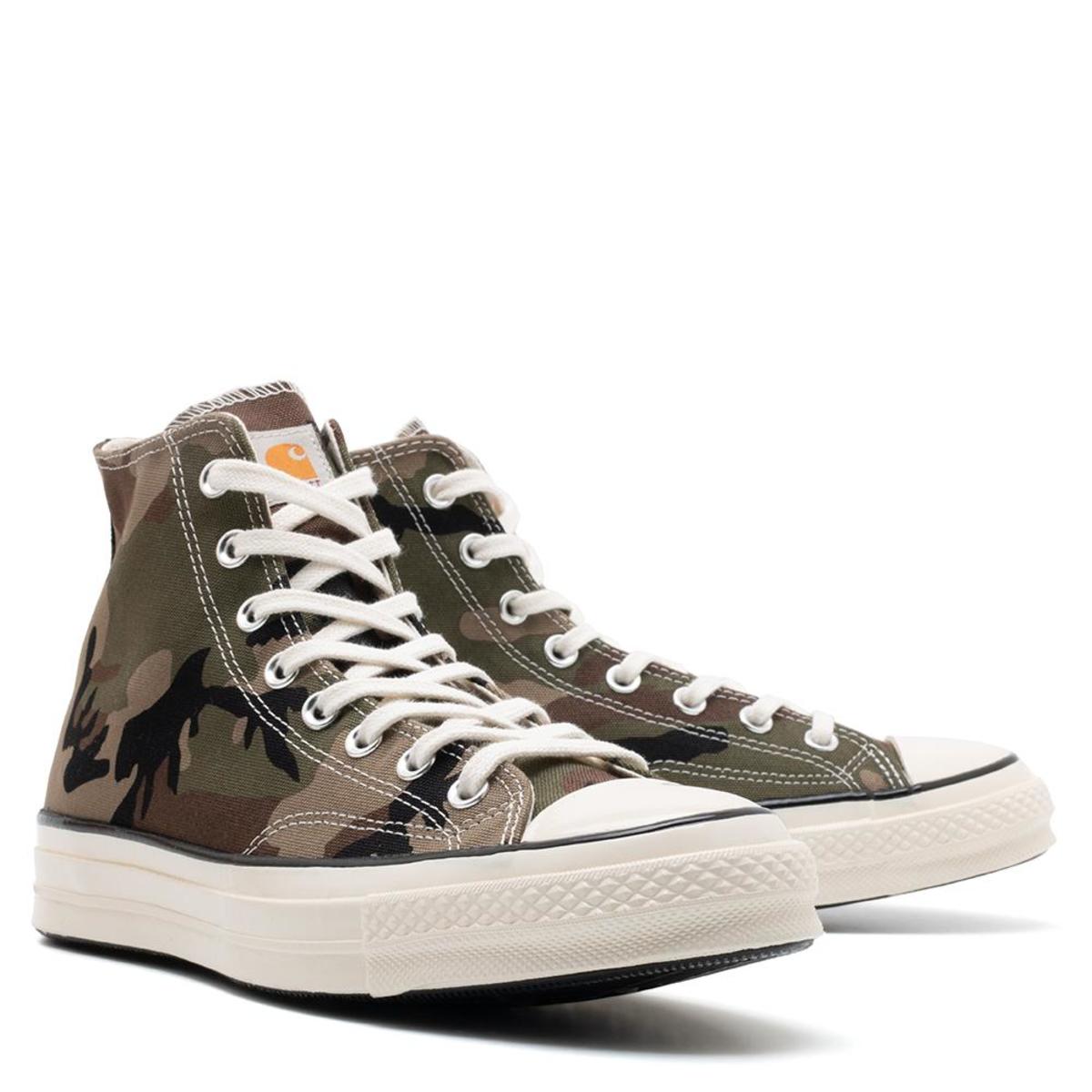 Converse x Carhartt WIP Chuck 70 Hi / Covert Green - Image 3 of 6