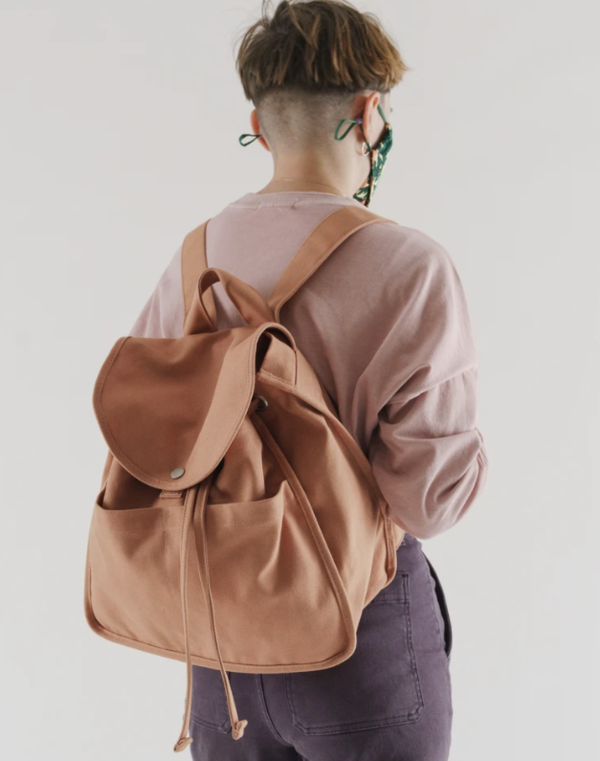 Baggu Drawstring Backpack - Adobe Baggu Drawstring Backpack - Adobe