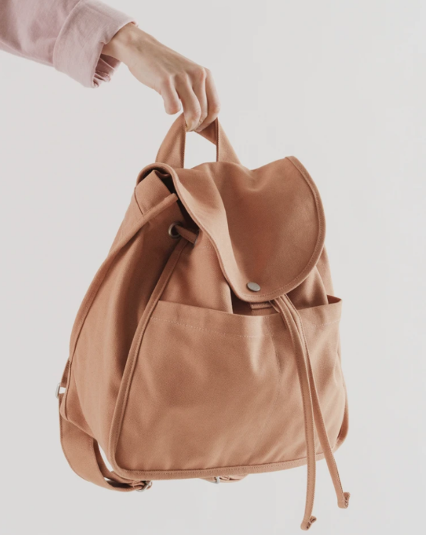 Baggu Drawstring Backpack - Adobe Baggu Drawstring Backpack - Adobe
