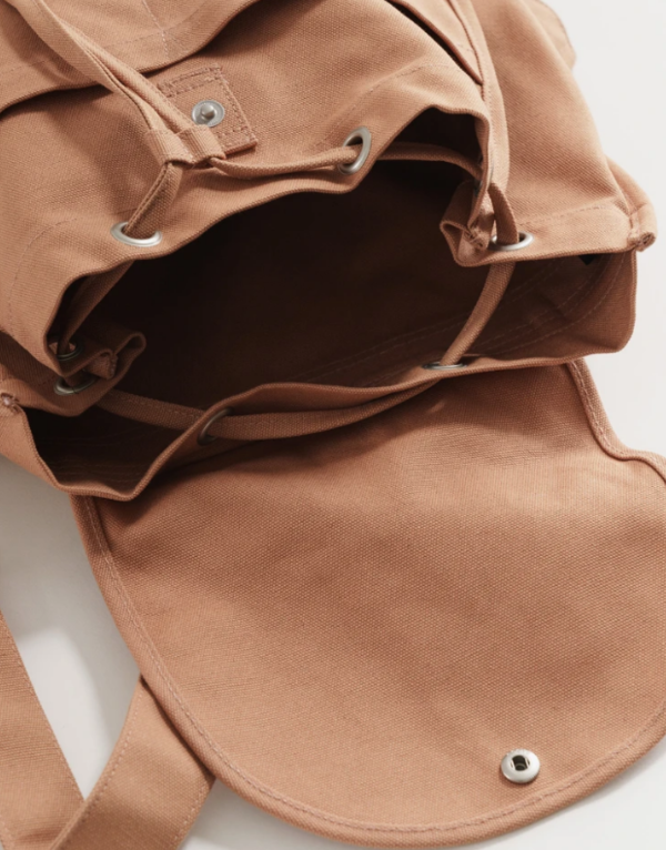 Baggu Drawstring Backpack - Adobe Baggu Drawstring Backpack - Adobe