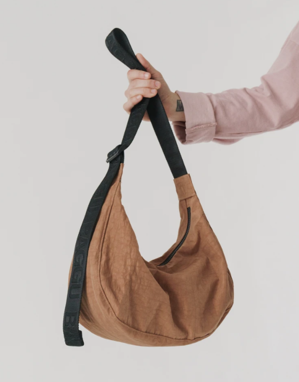 Baggu Medium Nylon Crescent Bag - Pinto Baggu Medium Nylon Crescent Bag - Pinto