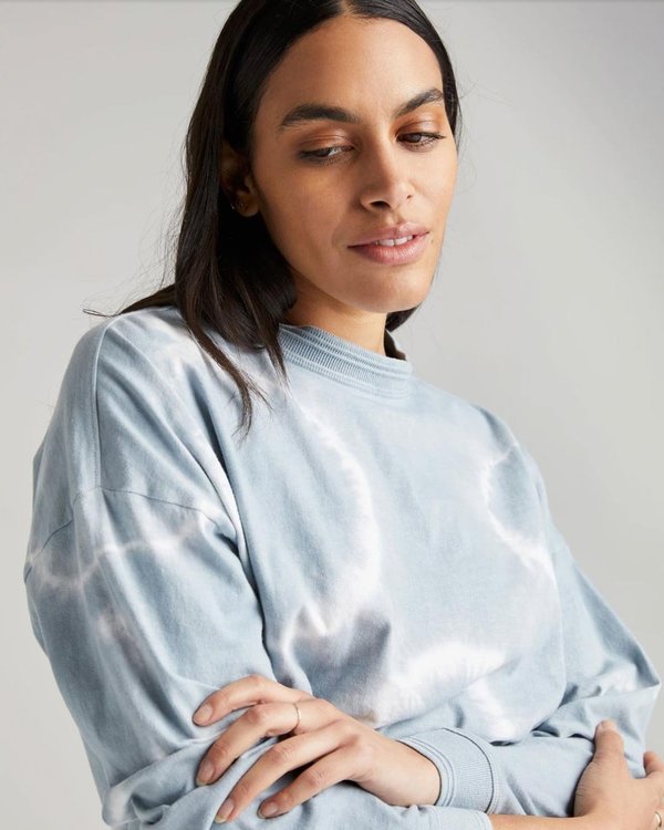 Richer Poorer Relaxed Long Sleeve Tee - Blue Mirage Richer Poorer Relaxed Long Sleeve Tee - Blue Mirage