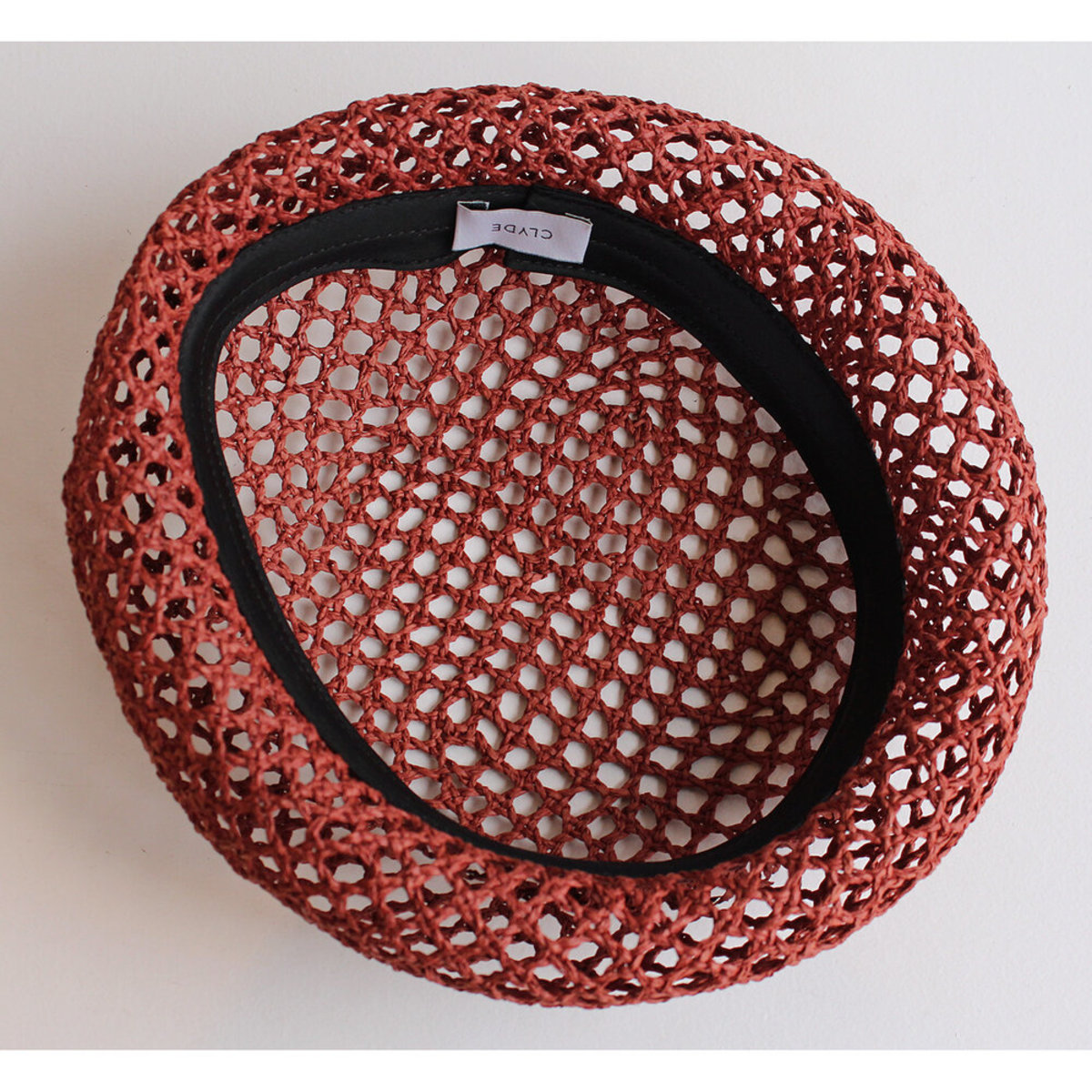 Clyde brand handmade, hand-woven, acorn beret. Clyde Acorn Beret - Matte Grey | Garmentory main image 2