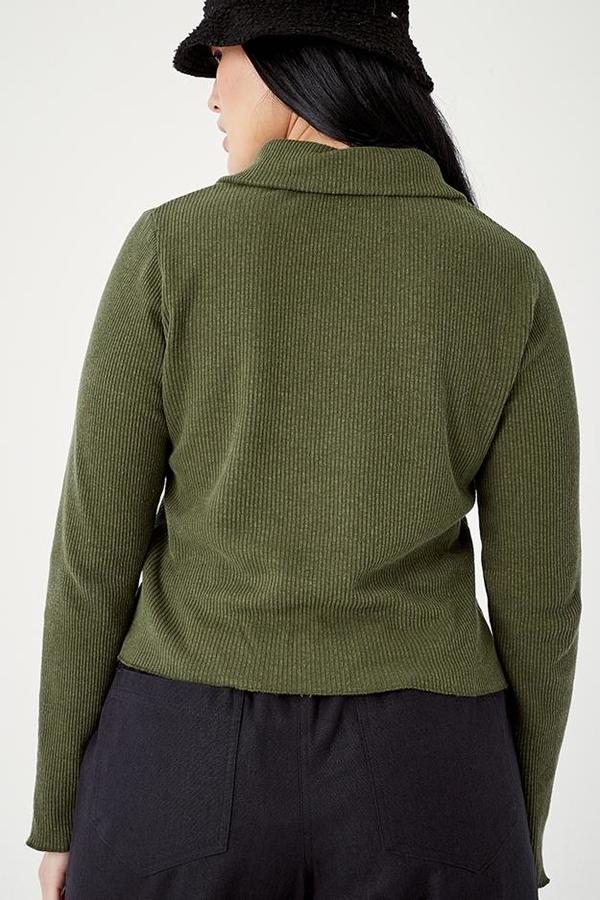 SECONDS-Hemp Army Polo SECONDS-Hemp Army Polo